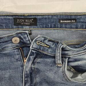 Judy Blue Womens 11 / 30 High Rise Jeans Light Wash Blue BOYFRIEND FIT EUC